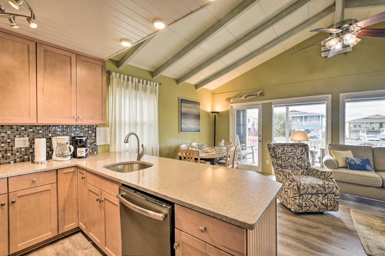 Holden Beach Family Abode - Steps To Ocean! Exterior photo